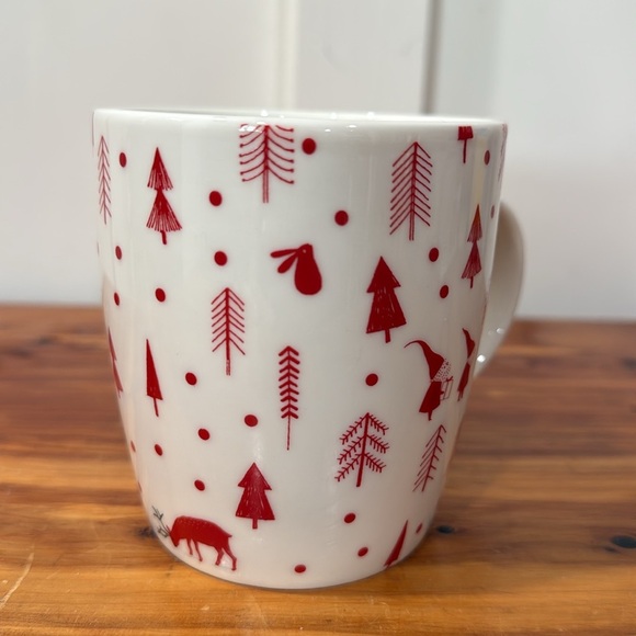 Starbucks Christmas Holiday Tree Santa Bunny Deer 12 Oz Mug - Picture 2 of 5